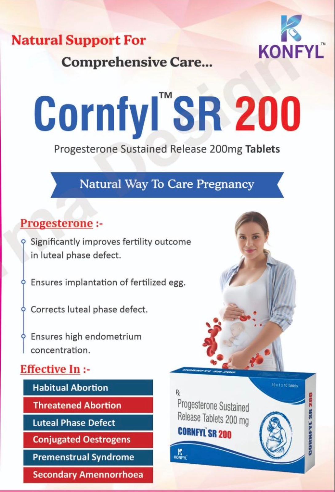 Cornfyl SR 200 product packaging